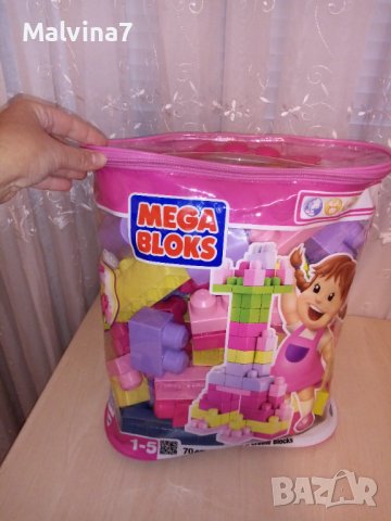 Конструктор Mega Blocks - 60 големи части, снимка 9 - Конструктори - 39009280