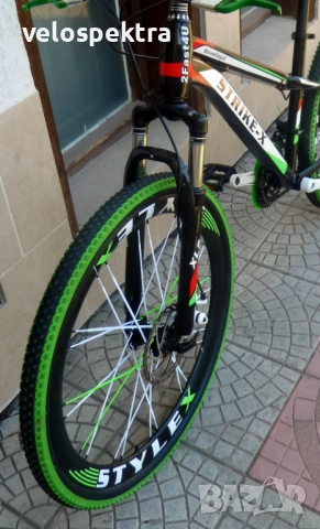 СТРАЙК Екс ! 26 цола ! 2х6 скорости ! Диск ! Германия!, снимка 3 - Велосипеди - 51583296