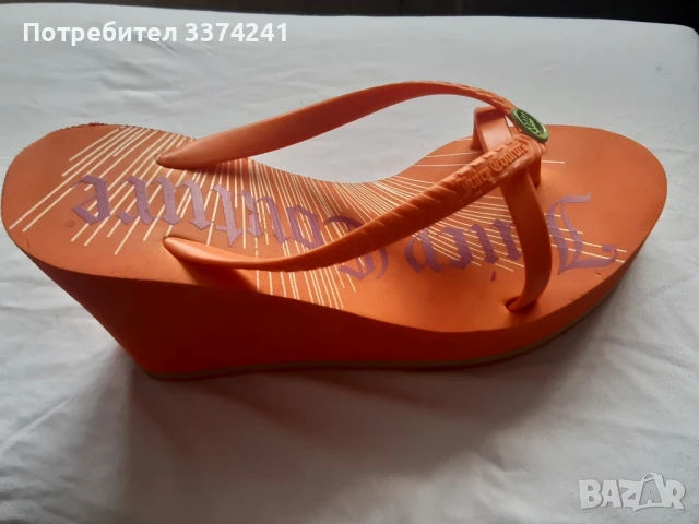 Дамски чехли Juicy Couture 38, снимка 3 - Маратонки - 51196245