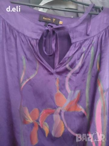 PIESZAK Size M 100% Коприна Топ, снимка 2 - Ризи - 51634523