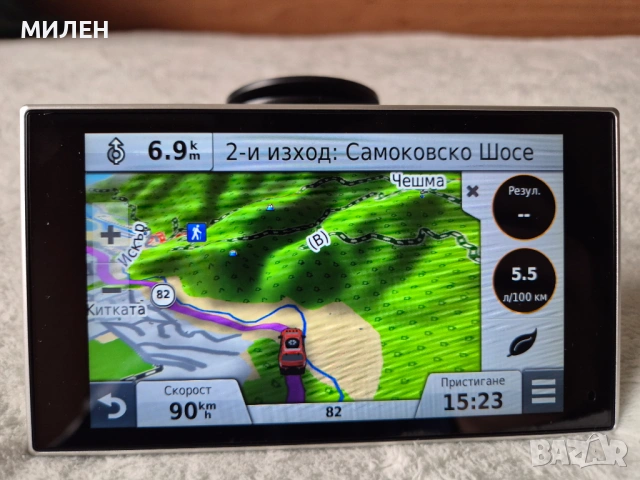 Навигация Гармин, GARMIN nuvi 3597 LMТ, + карта OFRM Geotrade 2025Q3, снимка 9 - Garmin - 53476133