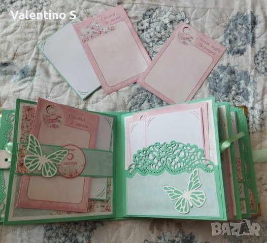 Ръчно изработени скрапбук албуми, снимка 7 - Други - 43096123