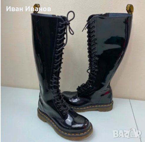 DR MARTENS 12270 Високи ботуши с цип до коляното номер 39 , снимка 3 - Дамски ботуши - 43024097