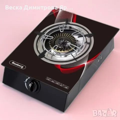 Котлон газов единичен Rosberg Premium , снимка 3 - Котлони - 49609181