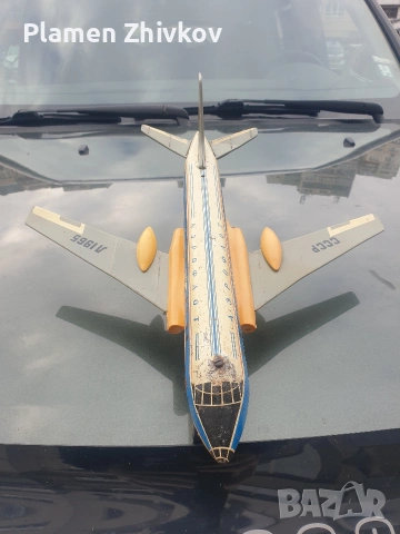 Стара метална механична играчка от 1965 г , снимка 3 - Колекции - 53122644