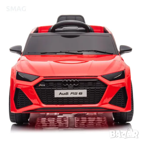 Моторно превозно средство Audi RS6 Red 6V 4.5AH с дистанционно управление S_1225469, снимка 2 - Други - 48068078