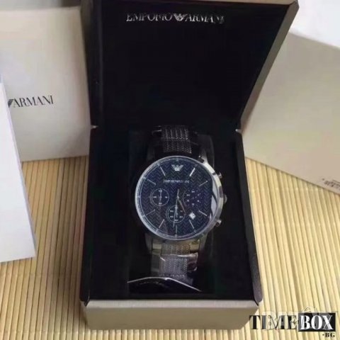 Emporio Armani AR2505 Renato Chronograph. Нов мъжки часовник, снимка 3 - Мъжки - 38801409