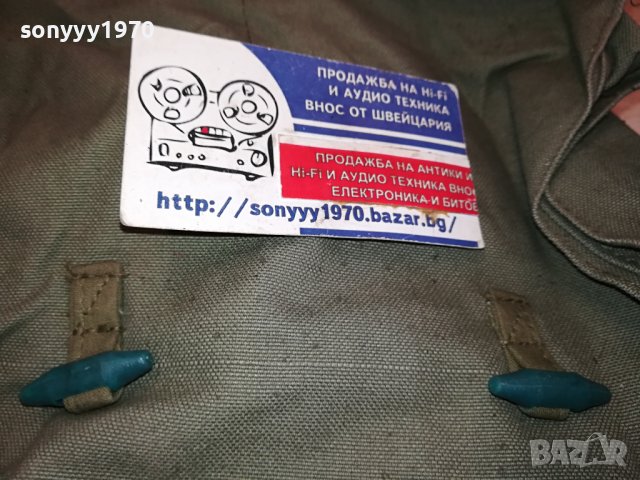 МЕШКА-ЧАНТА ОТ БРЕЗЕНТ-ВОЙНИШКА 1112231038, снимка 6 - Раници - 43360296