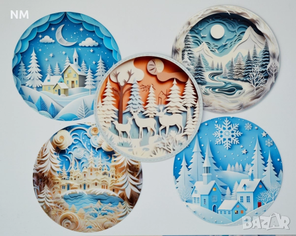 Коледни играчки за елха , снимка 12 - Други - 48187569