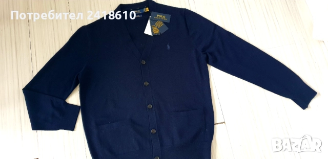 POLO Ralph Lauren Merino Wool Slim Fit  Cardigan Mens Size XL НОВО! ОРИГИНАЛ! Мъжка Жилетка !