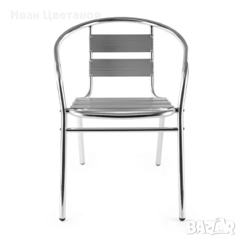 Алуминиев стол Muhler, 54x55xH74см