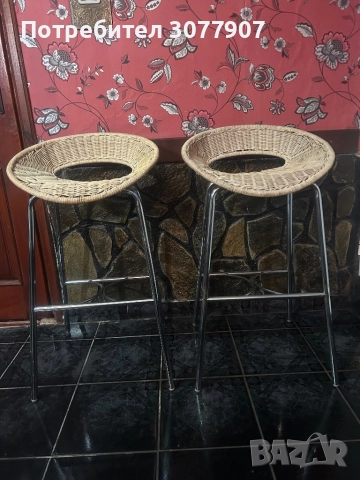 Бар столове 2 броя, снимка 4 - Столове - 52673381