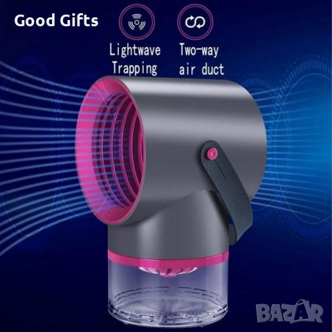 Фотокаталитичен всумкващ капан за комари с USB, снимка 2 - Други стоки за дома - 38102363