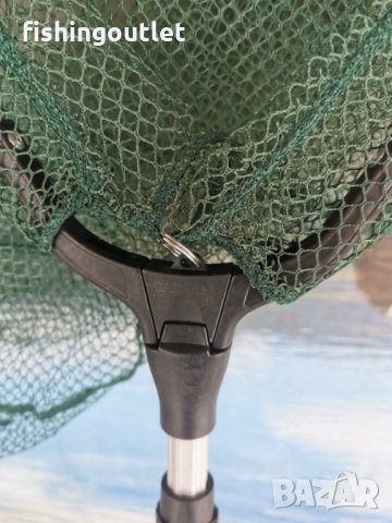 Универсален сгъваем рибарски шарански кеп 2.50мт, снимка 2 - Такъми - 35596027