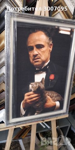 Продавам картината "Дон Корлеоне 1", снимка 3 - Картини - 32468718