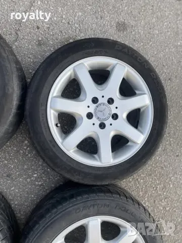 5х112 16 джанти Спорт пакет Mercedes w203 W208 w209 5x112 C Class, снимка 5 - Аксесоари и консумативи - 49510022