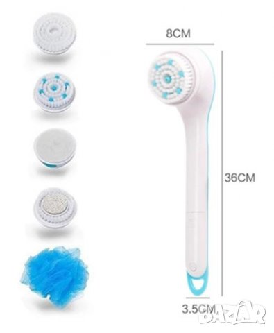 Водоустойчива Spin Spa въртяща се душ четка за тяло, снимка 2 - Други стоки за дома - 33409355