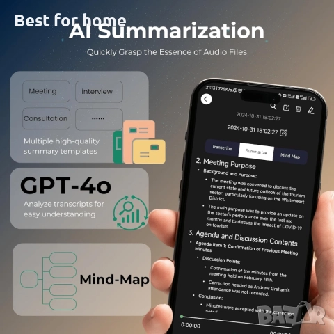 FoCase Note AI гласов рекордер, снимка 4 - Друга електроника - 52367651