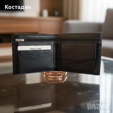 Луксозен кожен портфейл - всички документи и пари на едно място, снимка 3 - Портфейли, портмонета - 52290544