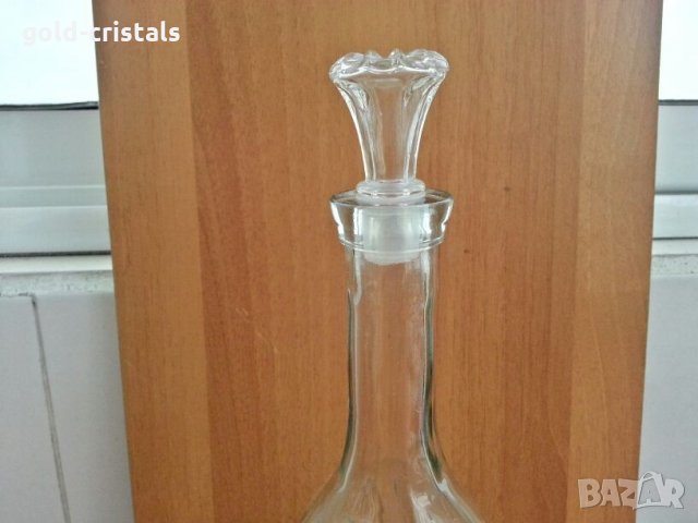 Стъклена гарафа, снимка 4 - Аксесоари за кухня - 27021327