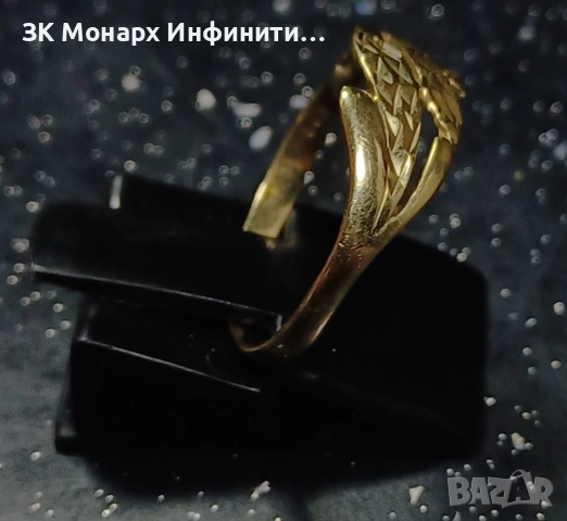 Златен пръстен/585/, снимка 3 - Пръстени - 53278160