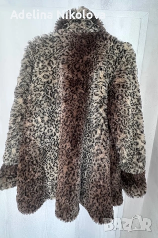 Дамско палто пелерина, снимка 4 - Палта, манта - 53485760