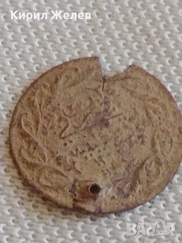 Два стари КОРАБНИ ЖЕТОНА над стогодишни редки бронз мед за КОЛЕКЦИОНЕРИ 42491, снимка 5 - Нумизматика и бонистика - 43907826