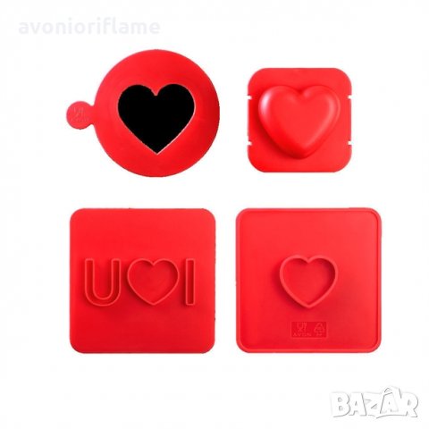 Комплект за влюбени романтична закуска , снимка 3 - Форми - 26546906