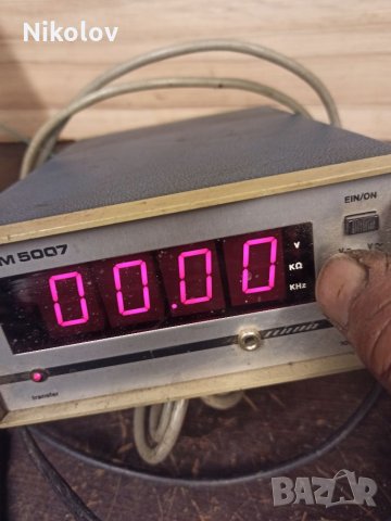 Автоматичен мултиметър SCHUH ASM 5007, снимка 2 - Други инструменти - 35538780