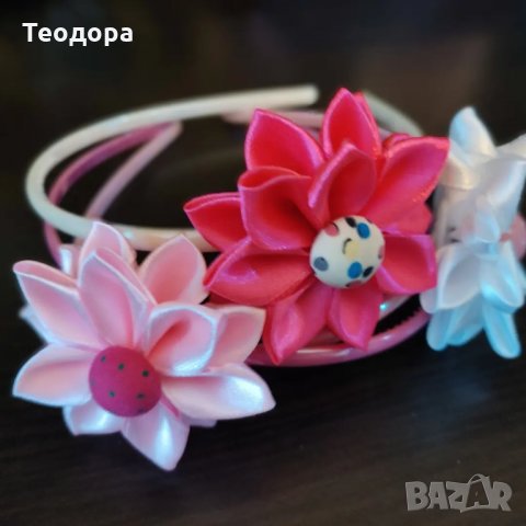 Диадема с цвете, снимка 1