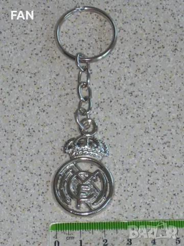 Сувенири на Реал Мадрид - картичка, флагчета, значка и метален ключодържател, снимка 8 - Фен артикули - 41122619