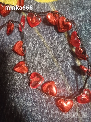 Светещи сърчица , снимка 6 - Декорация за дома - 53203475