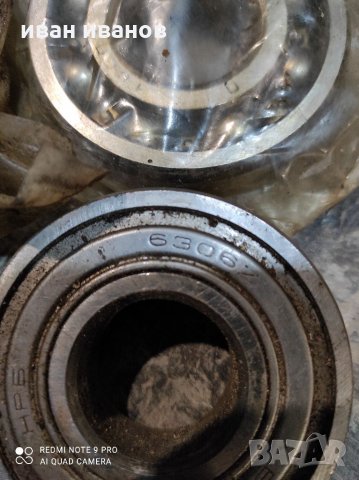 Лагери 6306, снимка 3 - Резервни части за машини - 32886401