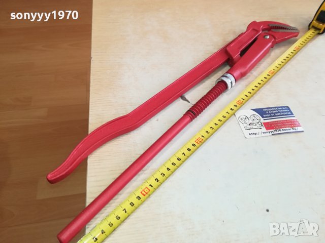 НОВ 2 ИНЧА-ГОЛЯМ ТРЪБЕН КЛЮЧ 55СМ 2012231206, снимка 10 - Ключове - 43485944