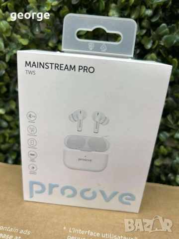 Безжични слушалки Proove Mainstream Pro - White - нови