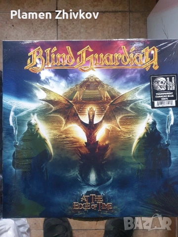 Голяма нова неотваряна винилова плоча с метъл музика