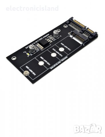 mSATA или M.2 NGFF to SATA III, преходник конвертор платка ZOMY SSD адаптер картa, снимка 11 - Кабели и адаптери - 23924059
