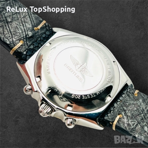 Breitling Chronomat – Steel & 18k Gold Bezel, 39 мм, Automatic 7750, снимка 12 - Мъжки - 51947256