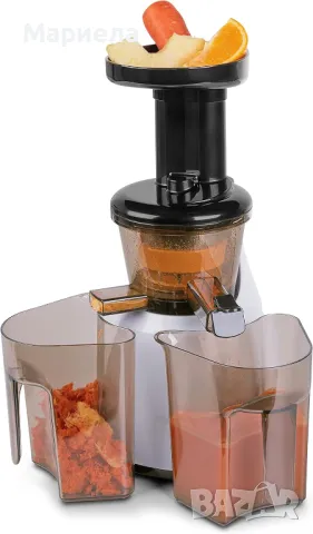 Сокоизстисквачка Medion Germany (бавно изстискване, максимално производство на сок, лесно почистване, снимка 5 - Сокоизстисквачки и цитрус преси - 49571386