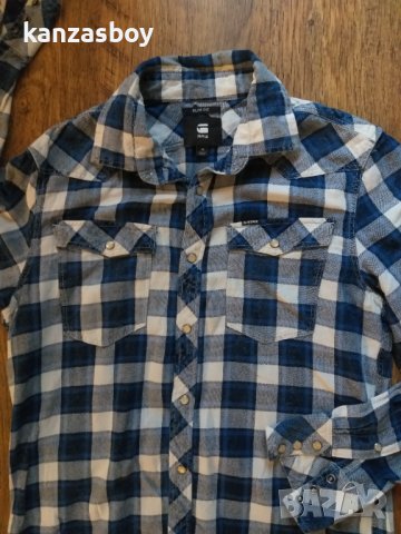 g-star 3301 shirt - страхотна мъжка риза , снимка 9 - Ризи - 43120918