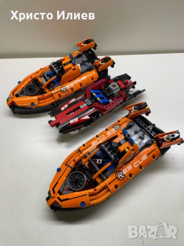  Lego Technic 42120 Спасителен кораб Конструктор Лего, снимка 2 - Конструктори - 53199230