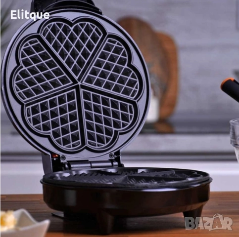 Гофретник Voltz,1200W, 5 гнезда, Инокс, снимка 10 - Друга електроника - 52889148