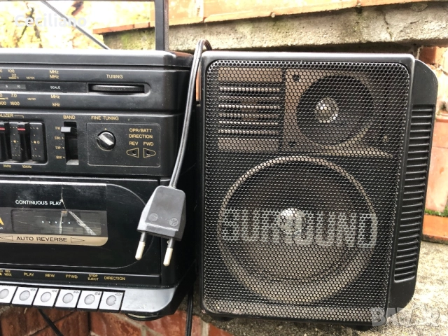 Радиокасетофон Sanyo , снимка 5 - Радиокасетофони, транзистори - 52380683