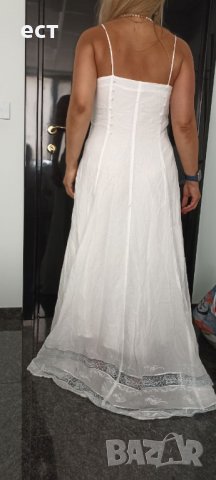 Елегантна  дълга рокля, снимка 4 - Рокли - 36943962