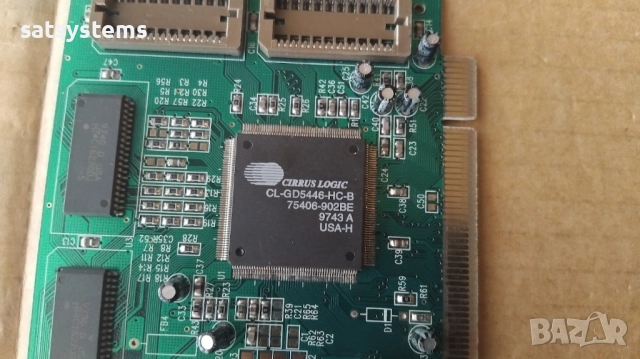 Видео карта Cirrus Logic CL-5446 1MB PCI, снимка 7 - Видеокарти - 37253988