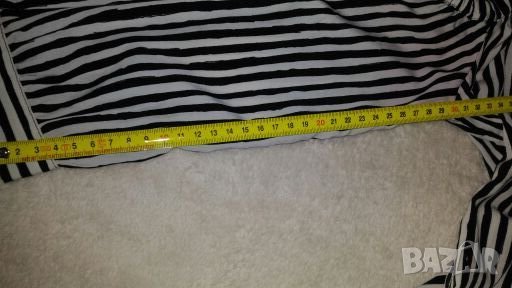 Риза с дълъг ръкав, но с голи рамене. Много интересен модел, снимка 10 - Ризи - 25198686