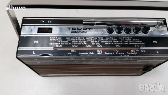 Радио Teddy 100 automatic, снимка 3 - Радиокасетофони, транзистори - 27042130