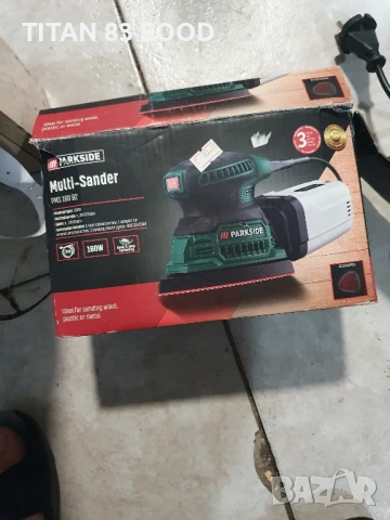 Мултишлайфмашина »PMS 160 B2« с подвижна кутия за прахоуловител