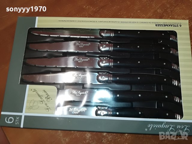 lou laguiole-france knives x 6 2002231552, снимка 3 - Колекции - 39741480