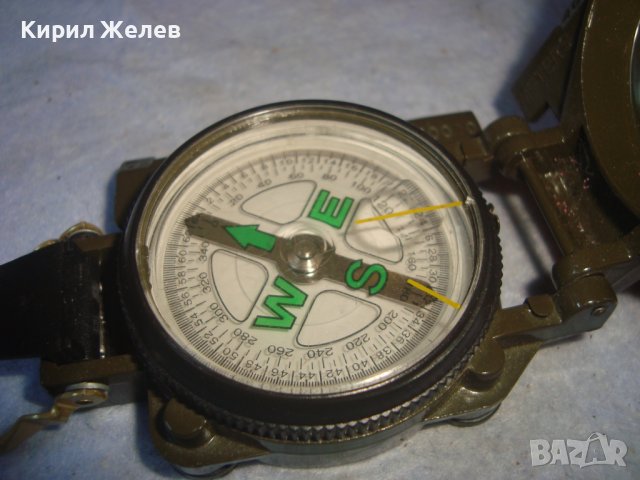 СТАР ПРЕЦИЗЕН ОФИЦЕРСКИ ИНЖЕНЕРЕН КОМПАС с КОРПУС от АЛУМИНИЙ 28565, снимка 4 - Антикварни и старинни предмети - 38107807